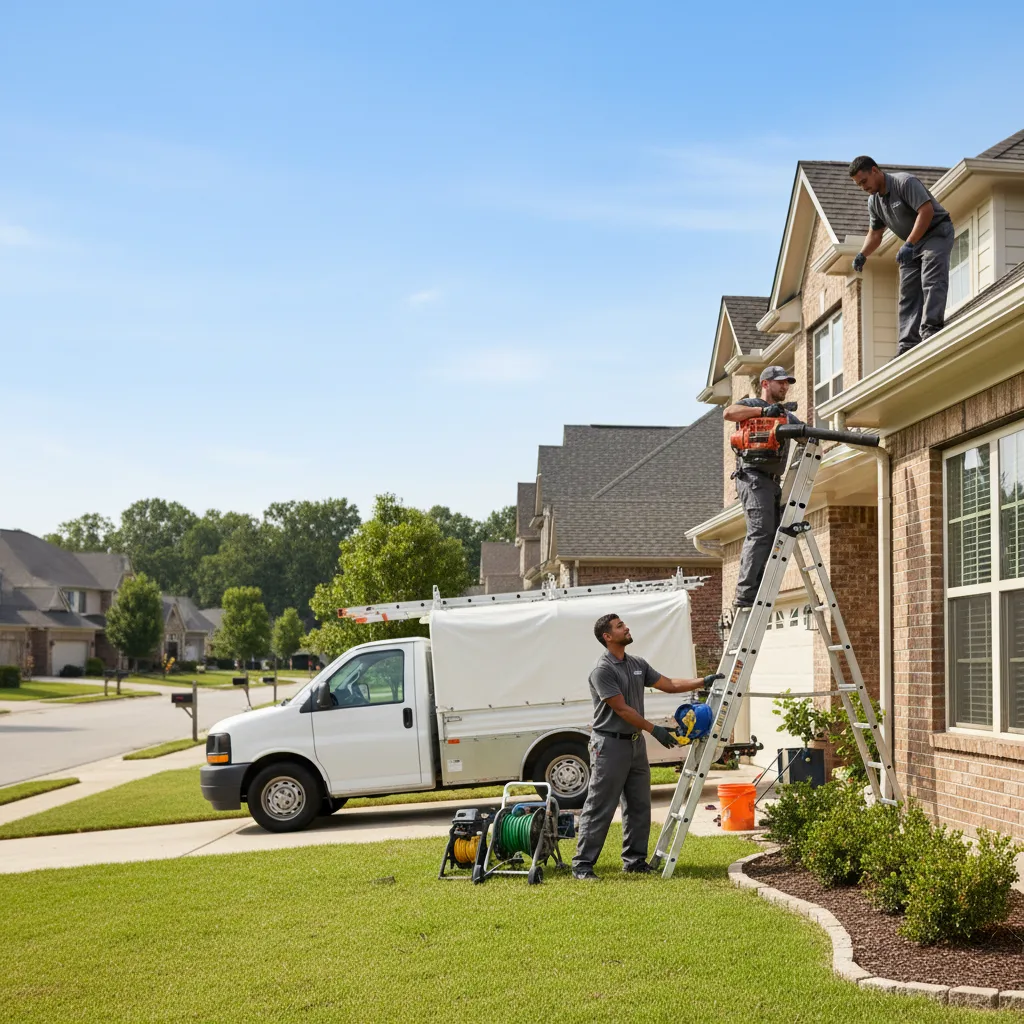 Home Gutter Service in Evans, LA near me